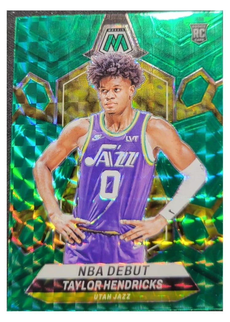 2023-24 Panini Mosaic Base Set Taylor Hendricks #261 card