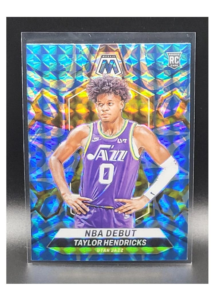 2023-24 Panini Mosaic Base Set Taylor Hendricks #261 card