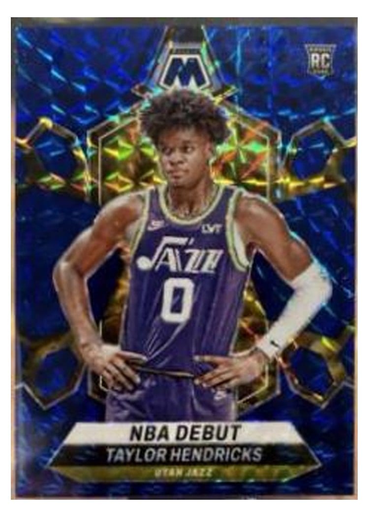 2023-24 Panini Mosaic Base Set Taylor Hendricks #261 card