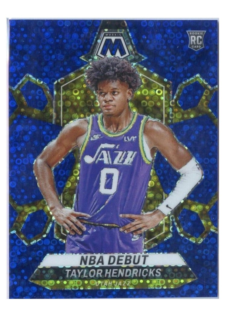 2023-24 Panini Mosaic Base Set Taylor Hendricks #261 card