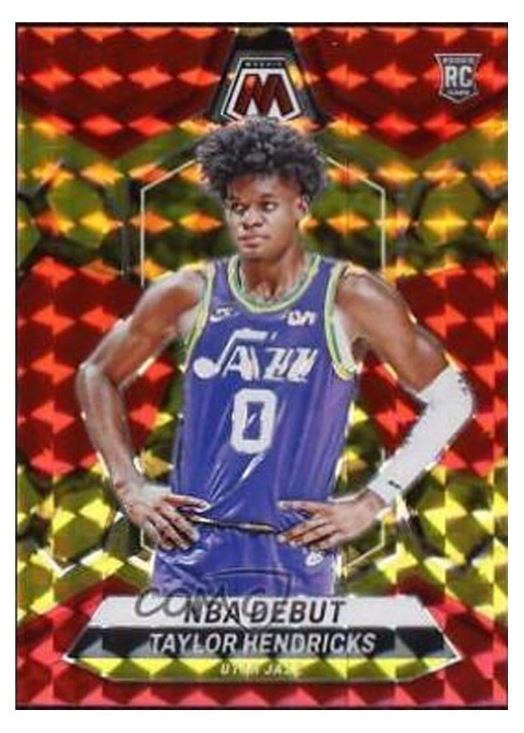 2023-24 Panini Mosaic Base Set Taylor Hendricks #261 card