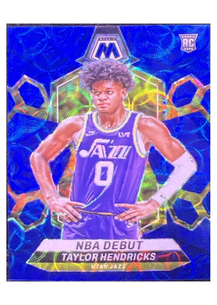 2023-24 Panini Mosaic Base Set Taylor Hendricks #261 card