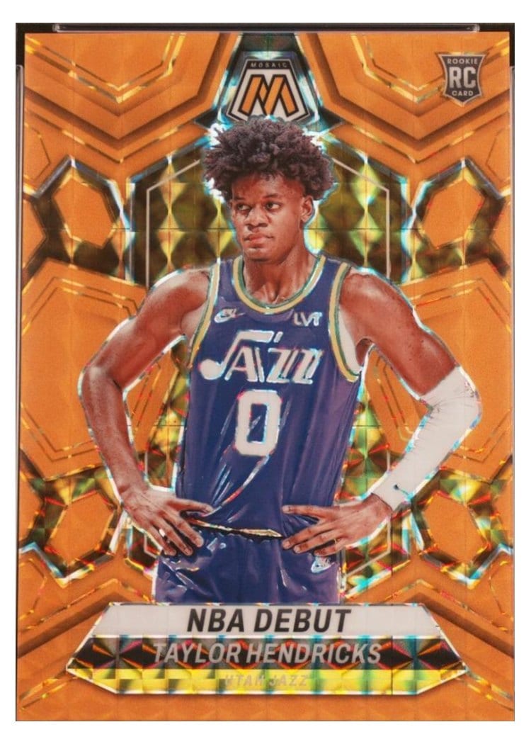 2023-24 Panini Mosaic Base Set Taylor Hendricks #261 card