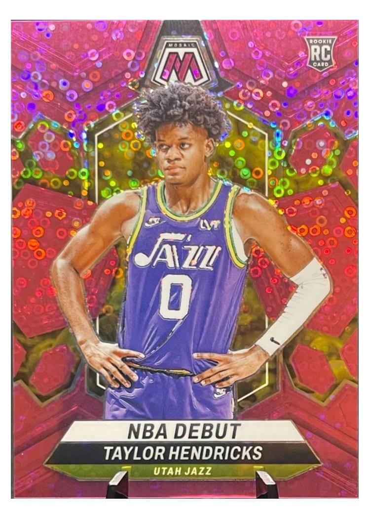 2023-24 Panini Mosaic Base Set Taylor Hendricks #261 card