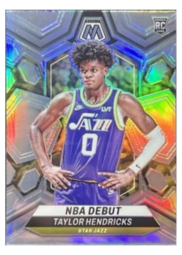2023-24 Panini Mosaic Base Set Taylor Hendricks #261 card
