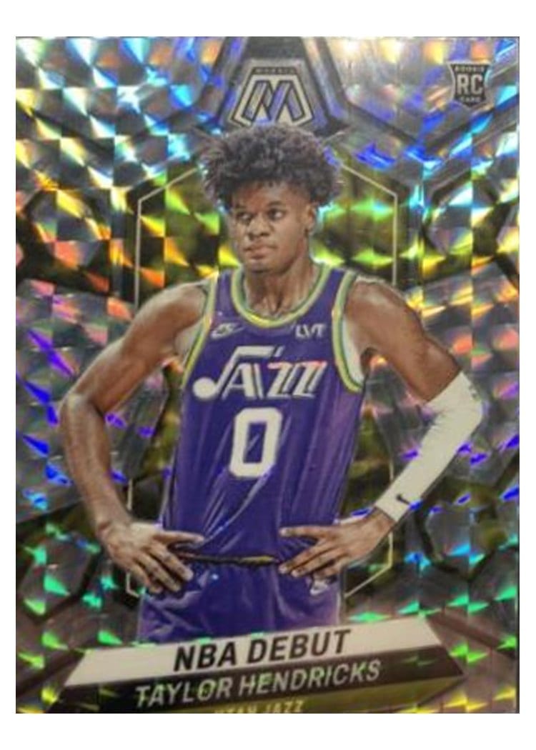 2023-24 Panini Mosaic Base Set Taylor Hendricks #261 card