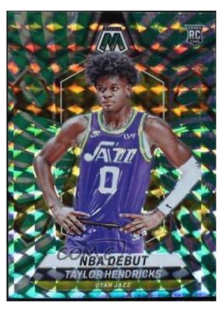 2023-24 Panini Mosaic Base Set Taylor Hendricks #261 card