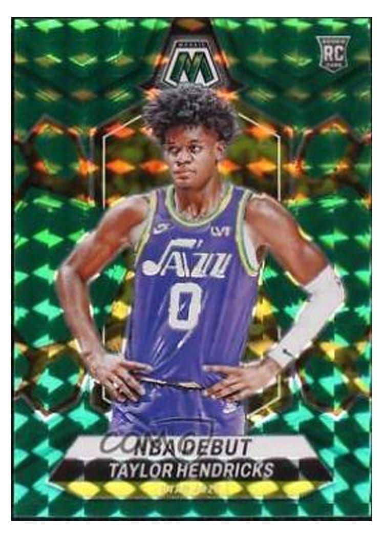 2023-24 Panini Mosaic Base Set Taylor Hendricks #261 card