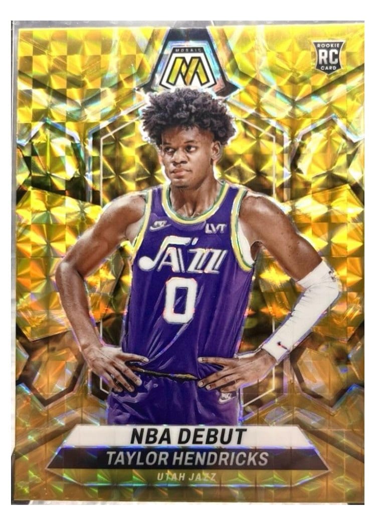 2023-24 Panini Mosaic Base Set Taylor Hendricks #261 card