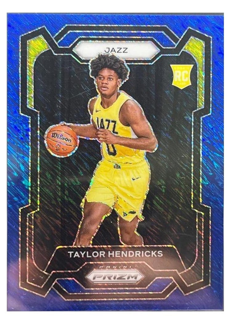 2023-24 Panini Prizm Base Set Taylor Hendricks #161 card