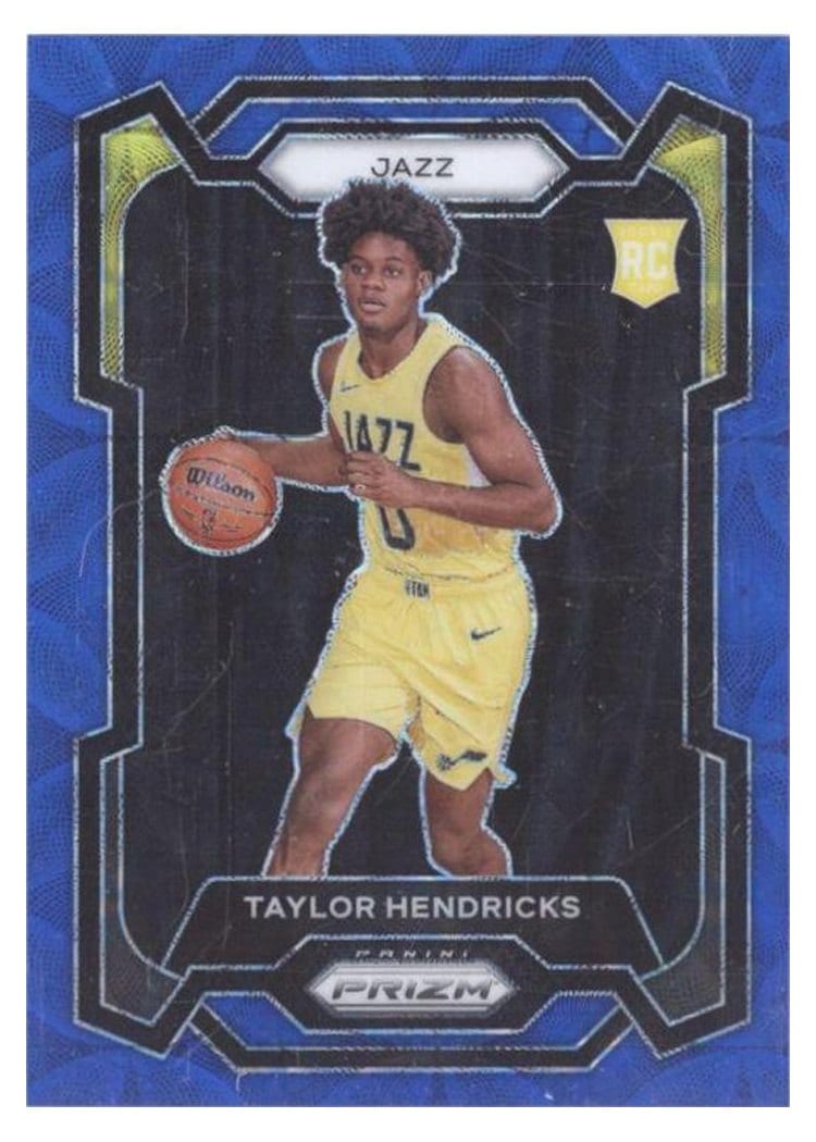 2023-24 Panini Prizm Base Set Taylor Hendricks #161 card