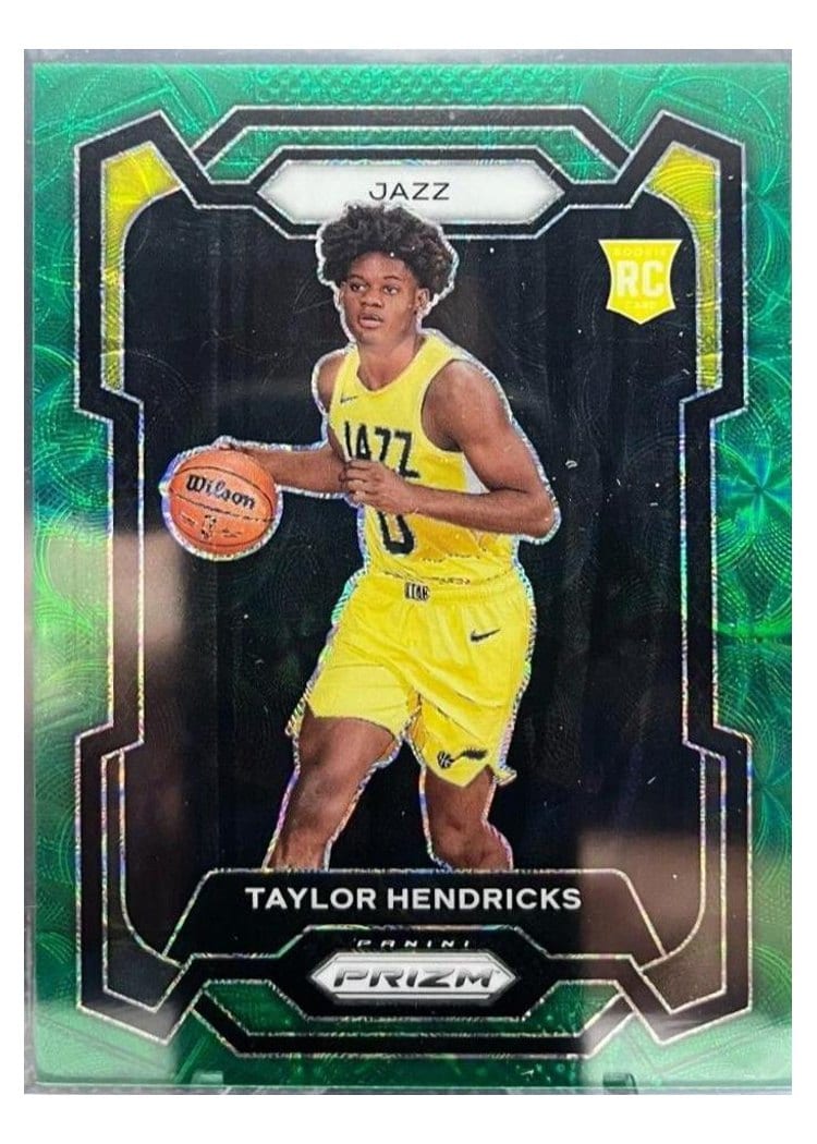 2023-24 Panini Prizm Base Set Taylor Hendricks #161 card