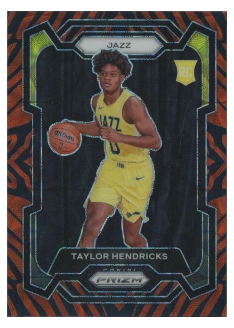2023-24 Panini Prizm Base Set Taylor Hendricks #161 card