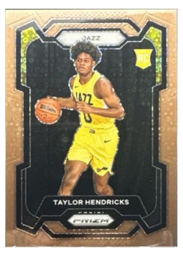 2023-24 Panini Prizm Base Set Taylor Hendricks #161 card