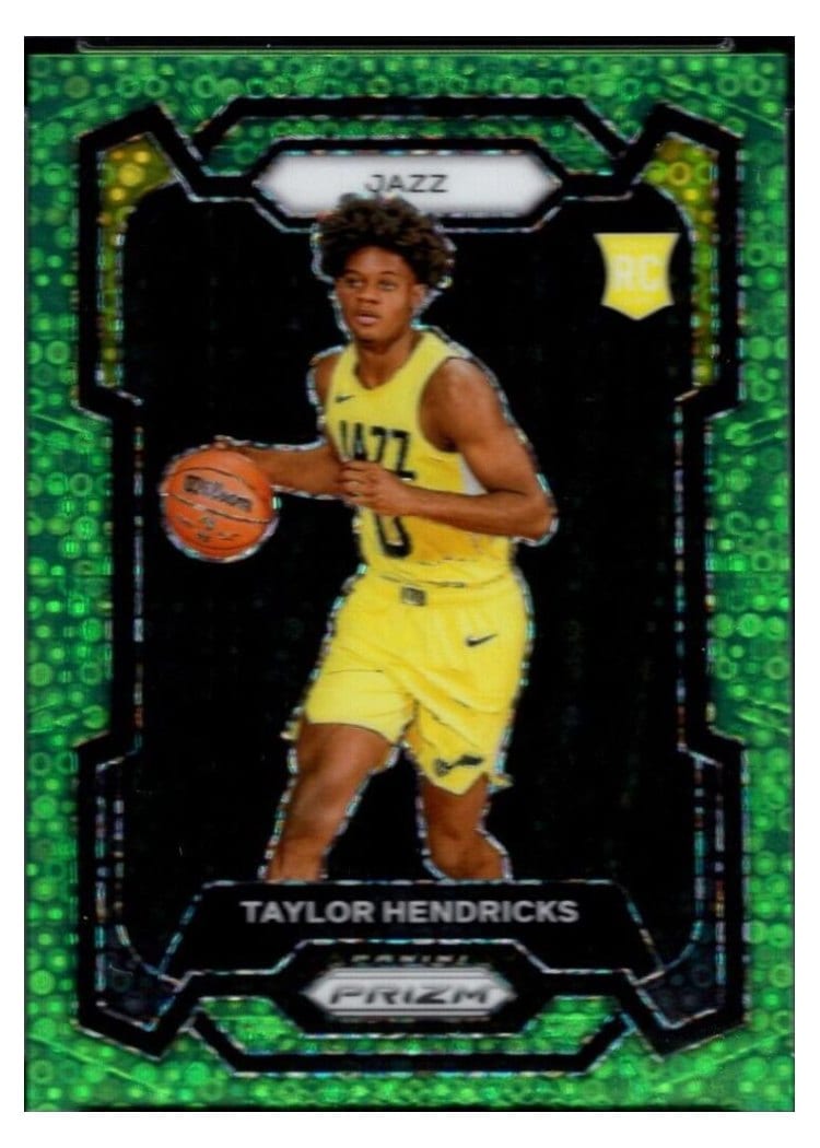 2023-24 Panini Prizm Base Set Taylor Hendricks #161 card