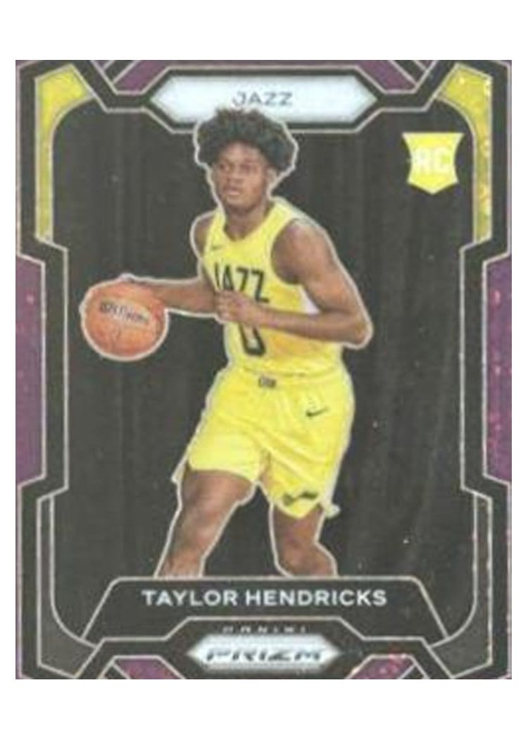 2023-24 Panini Prizm Base Set Taylor Hendricks #161 card
