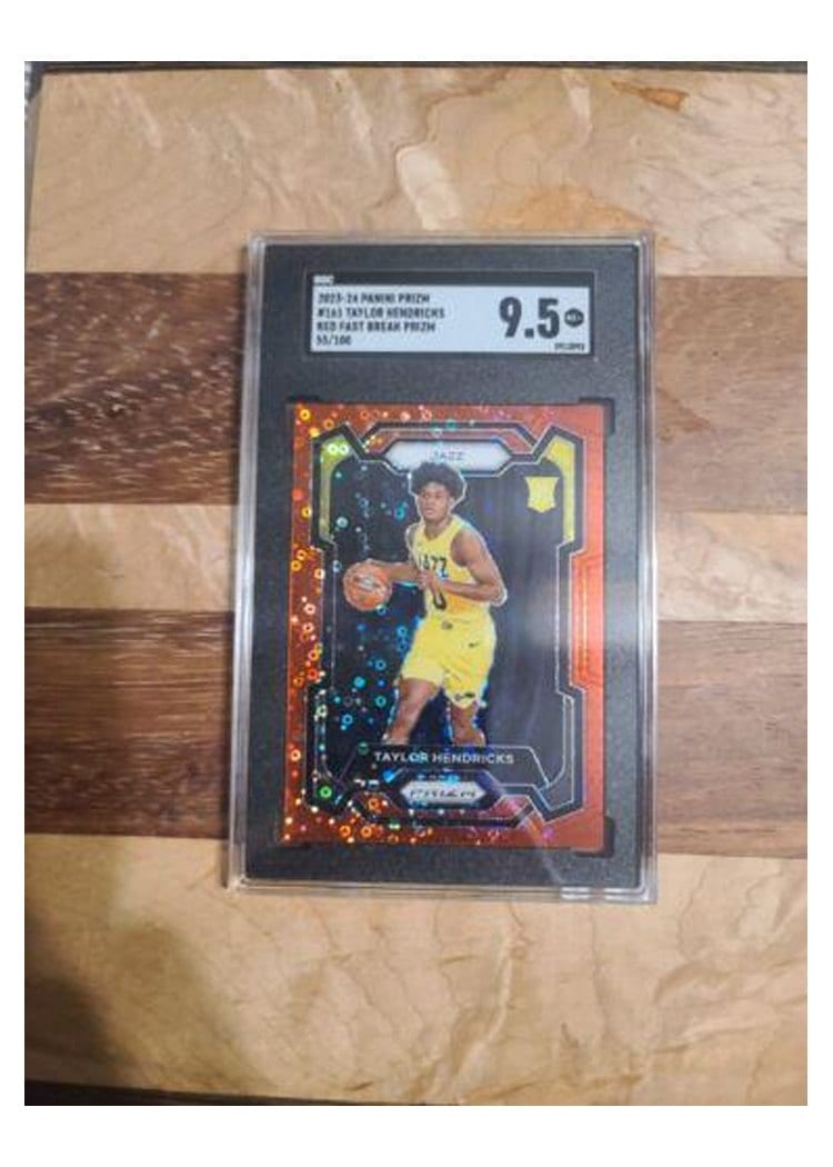 2023-24 Panini Prizm Base Set Taylor Hendricks #161 card