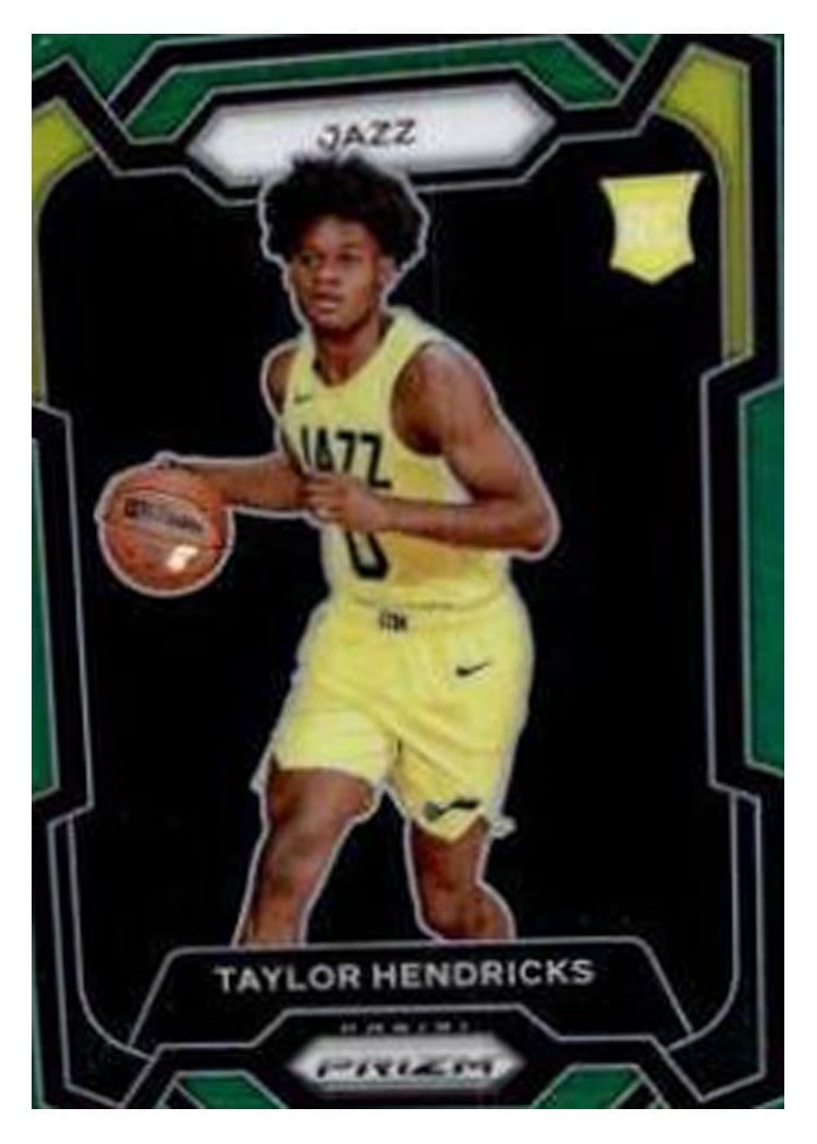 2023-24 Panini Prizm Base Set Taylor Hendricks #161 card