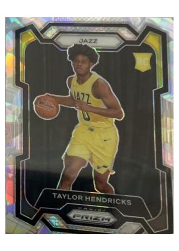 2023-24 Panini Prizm Base Set Taylor Hendricks #161 card