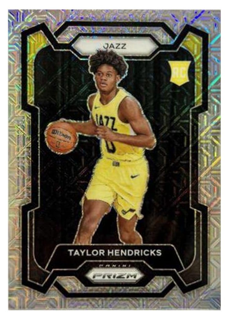 2023-24 Panini Prizm Base Set Taylor Hendricks #161 card