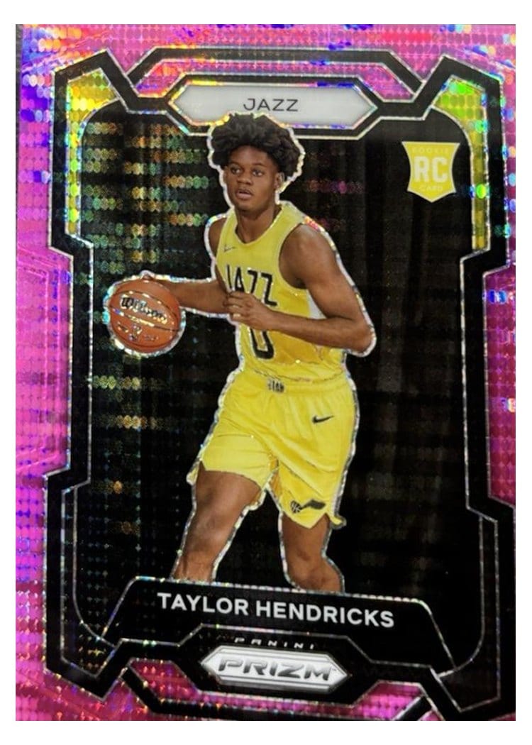 2023-24 Panini Prizm Base Set Taylor Hendricks #161 card