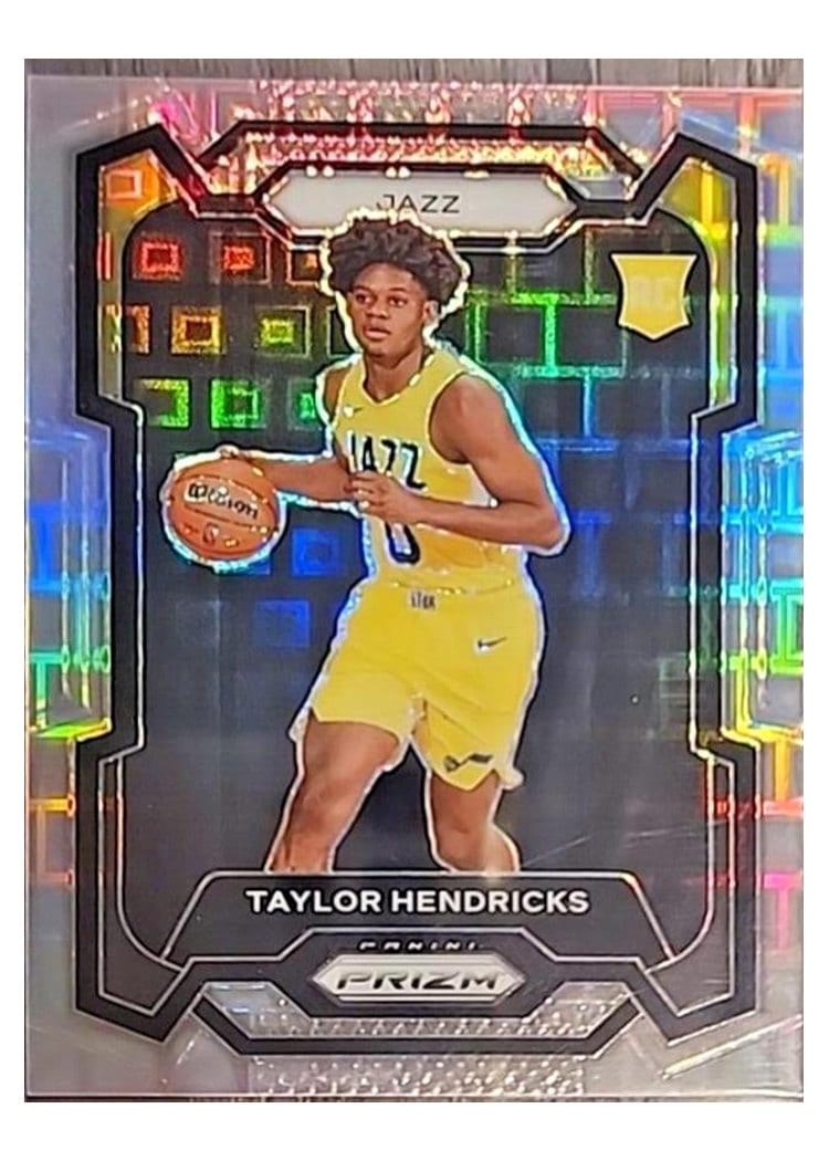 2023-24 Panini Prizm Base Set Taylor Hendricks #161 card