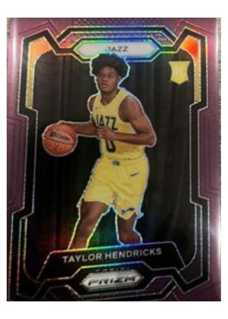 2023-24 Panini Prizm Base Set Taylor Hendricks #161 card