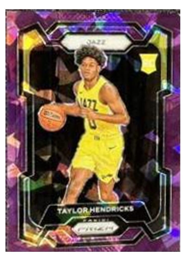 2023-24 Panini Prizm Base Set Taylor Hendricks #161 card