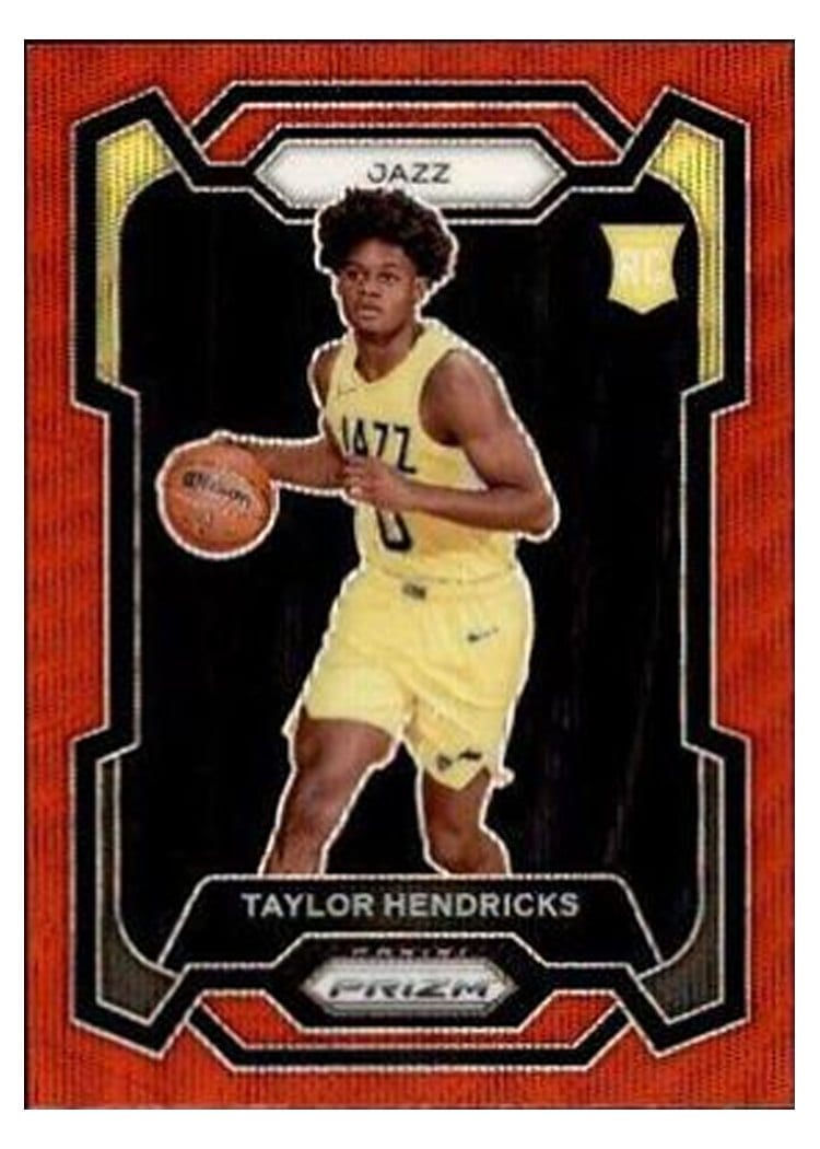 2023-24 Panini Prizm Base Set Taylor Hendricks #161 card