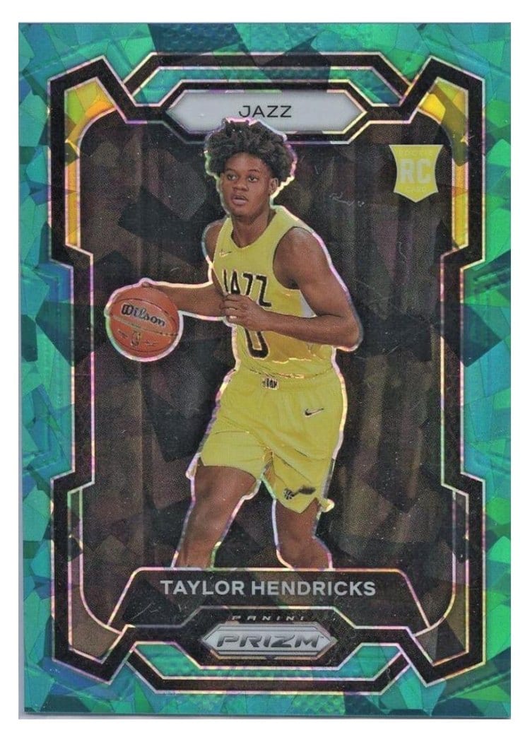2023-24 Panini Prizm Base Set Taylor Hendricks #161 card