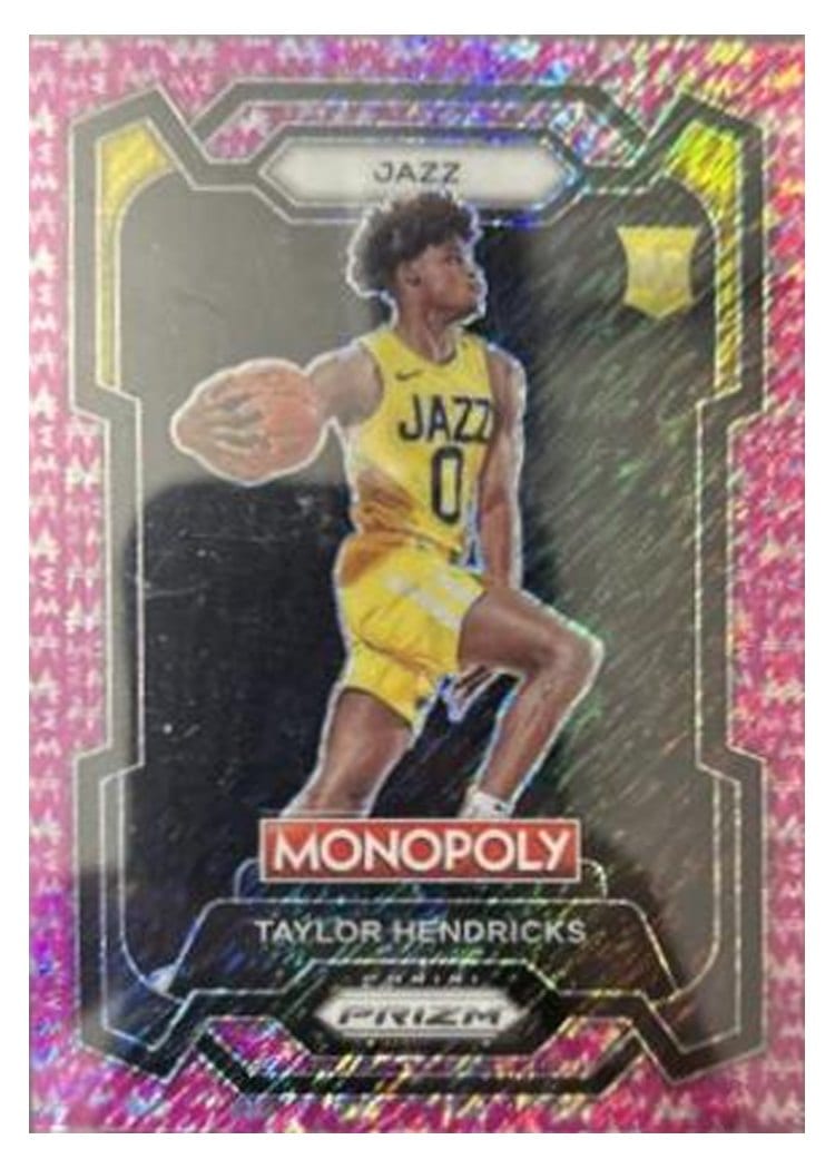 2023-24 Panini Prizm Monopoly Base Set Taylor Hendricks #86 card