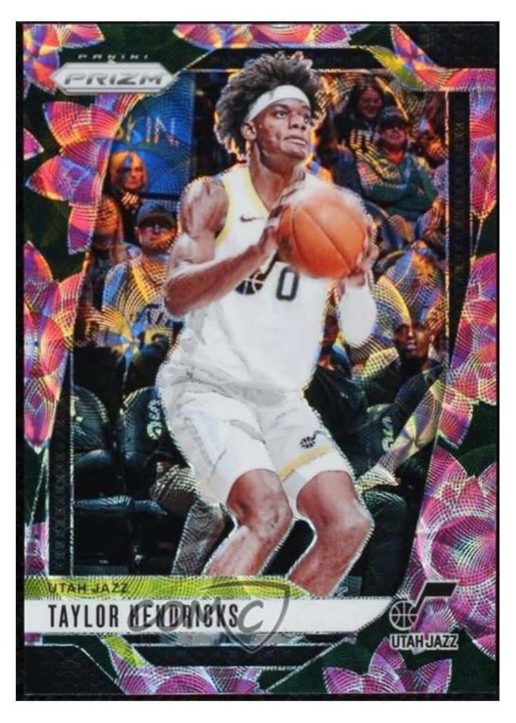 2024-25 Panini Prizm Base Set Taylor Hendricks Lotus Flower #32 card