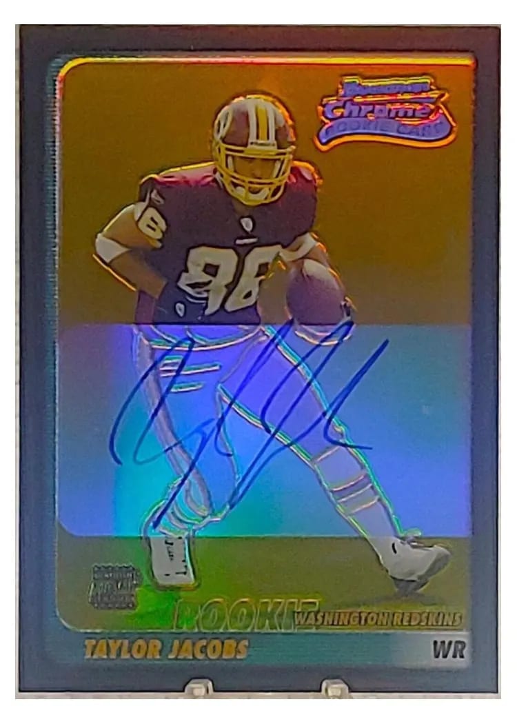 2003 Bowman Chrome Taylor Jacobs #225 card