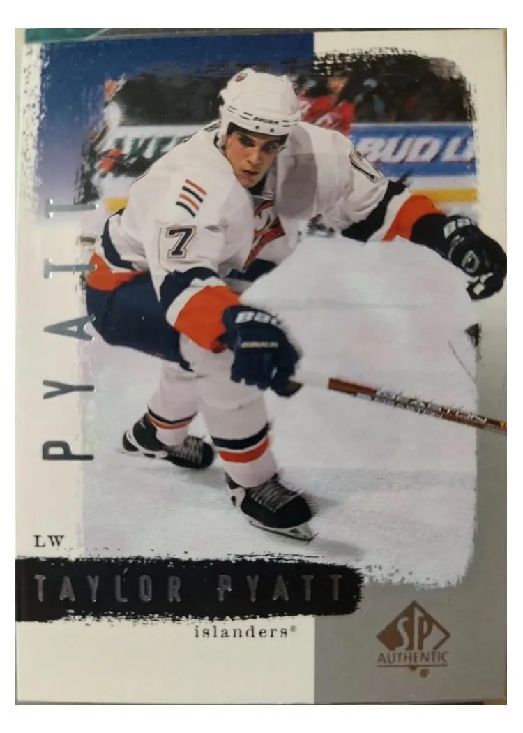 2000 SP Authentic Taylor Pyatt #60 card