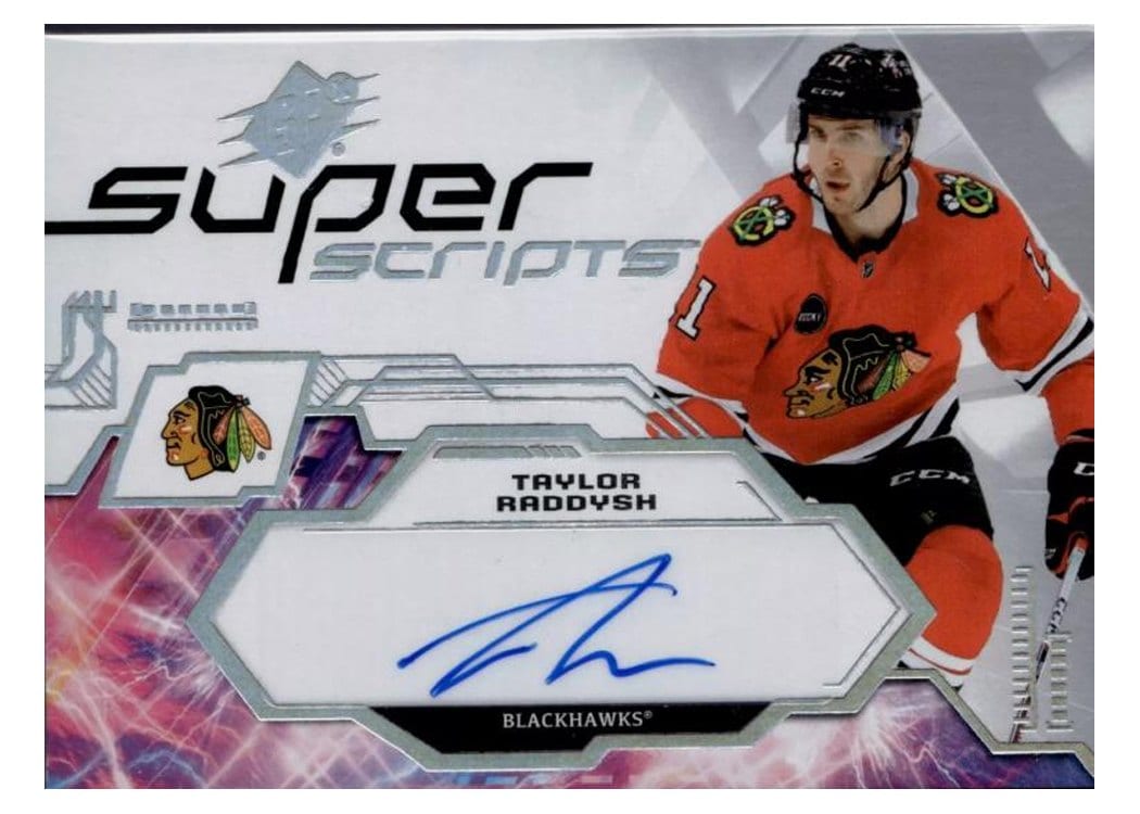 2023-24 SPx Superscripts Taylor Raddysh #SS-TR card