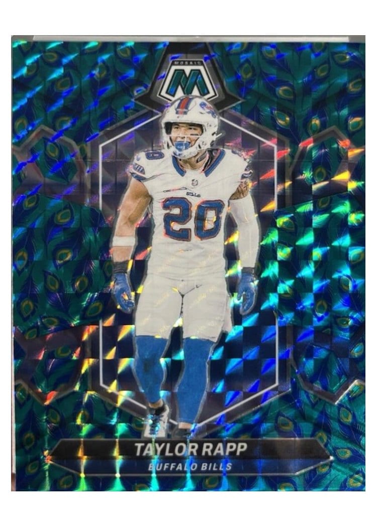 2024 Panini Mosaic Base Set Taylor Rapp Peacock Choice #28