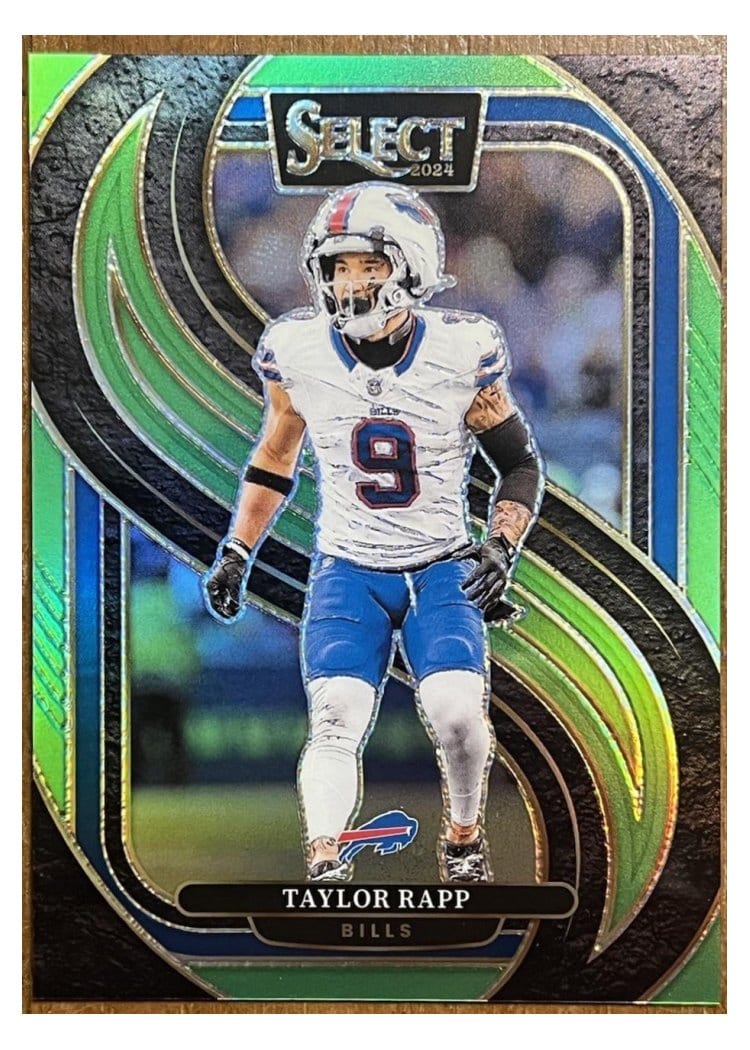 2024 Panini Select Base Set Taylor Rapp #195 card