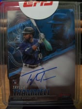 2021 Bowman's Best Best of 2021 Autographs Taylor Trammell #B21-TT card