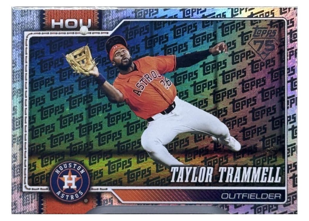 2026 Topps Base Set Taylor Trammell #124 card