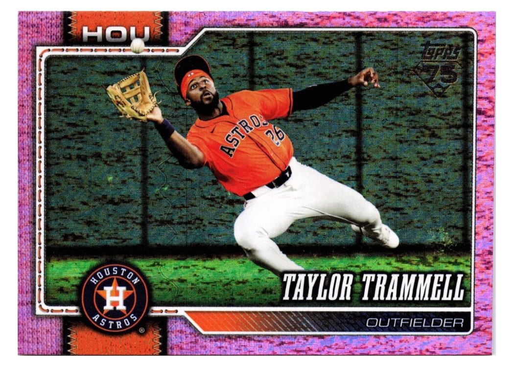 2026 Topps Base Set Taylor Trammell #124 card