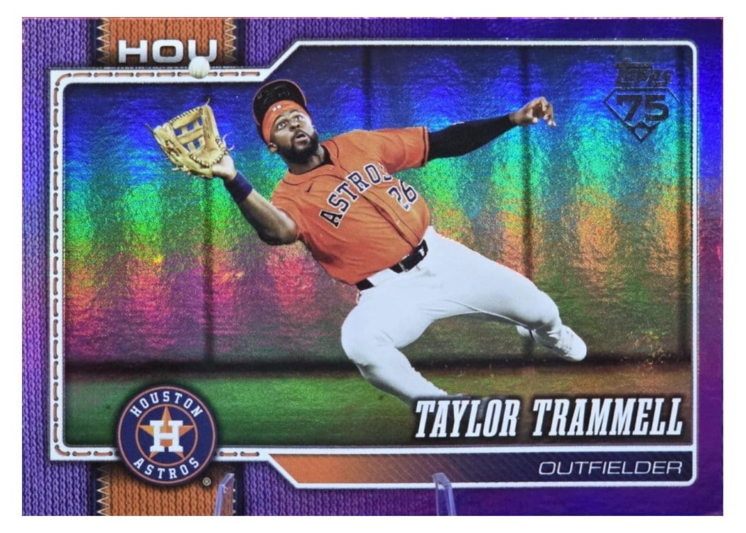 2026 Topps Base Set Taylor Trammell #124 card