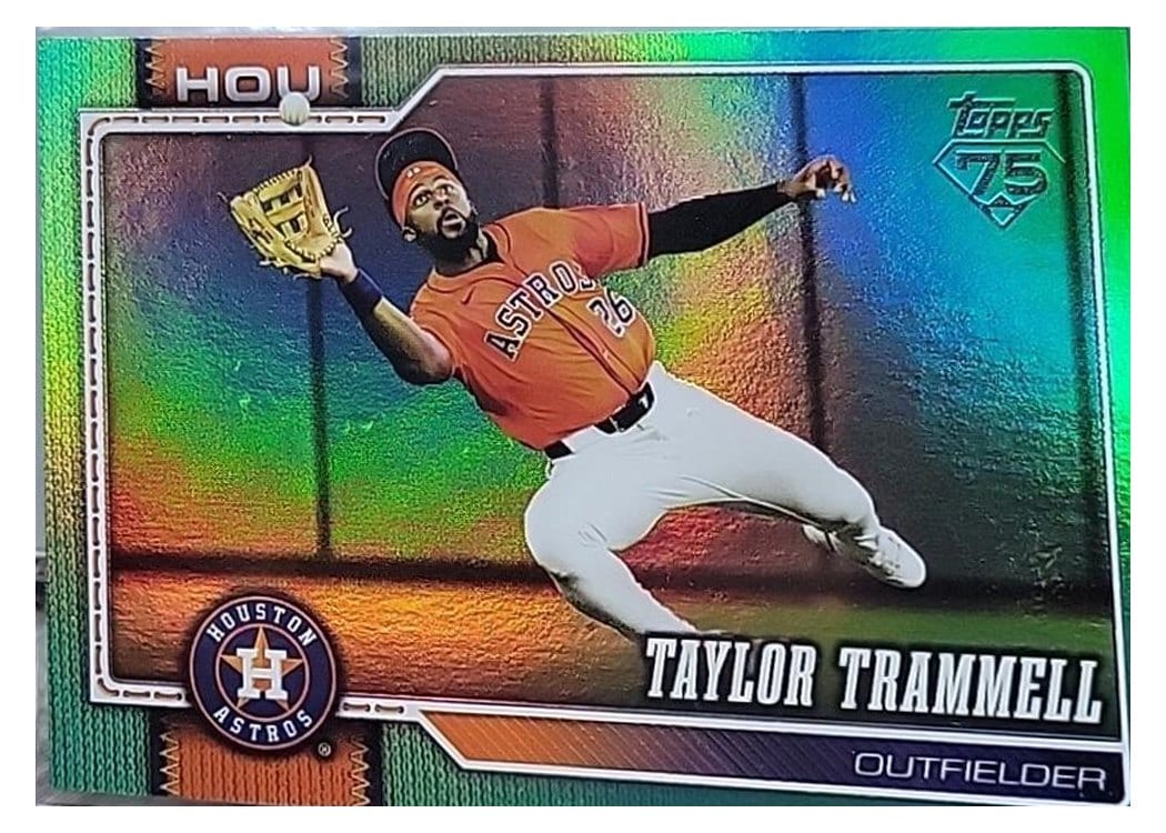 2026 Topps Base Set Taylor Trammell #124 card
