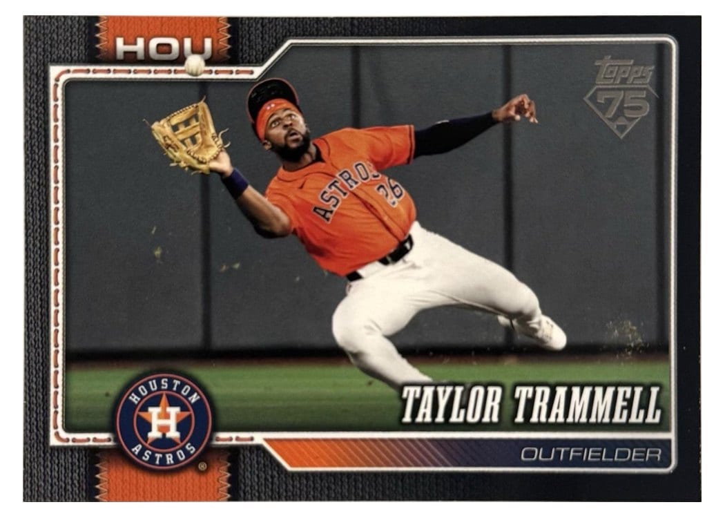 2026 Topps Base Set Taylor Trammell #124 card