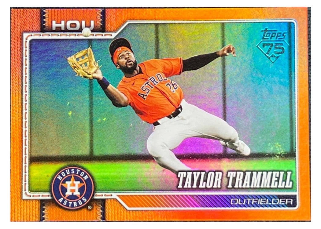 2026 Topps Base Set Taylor Trammell #124 card