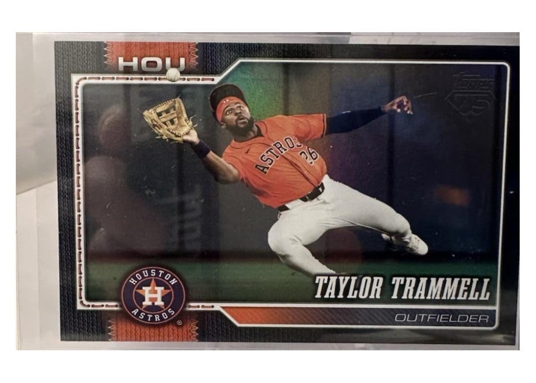 2026 Topps Base Set Taylor Trammell #124 card