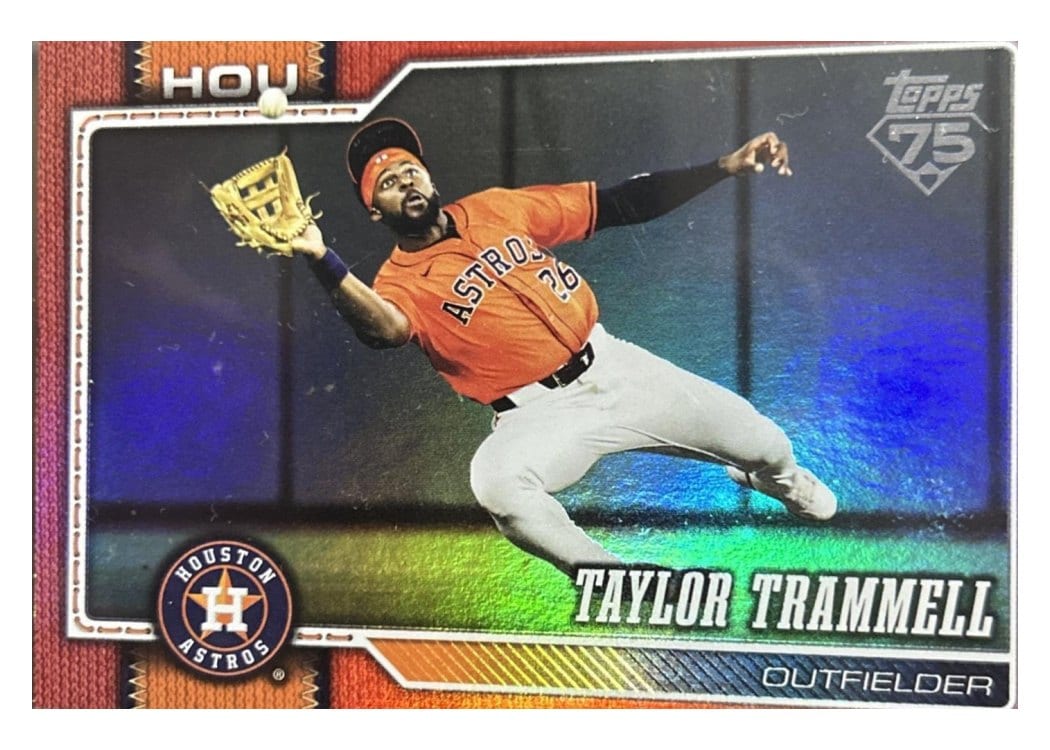 2026 Topps Base Set Taylor Trammell #124 card