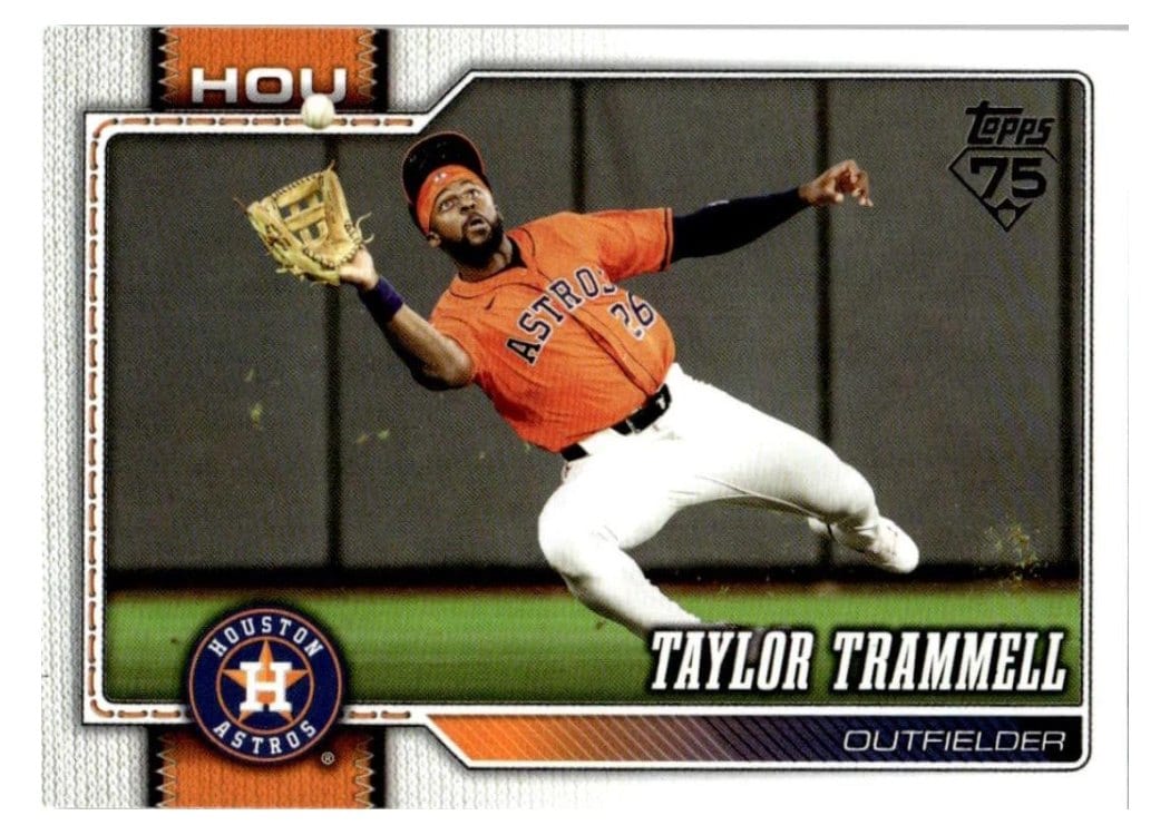 2026 Topps Base Set Taylor Trammell #124 card