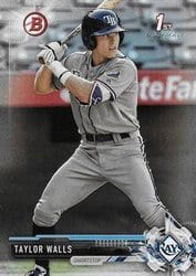 2017 Bowman Draft Base Set Taylor Walls #BD-87 card