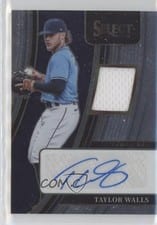 2022 Panini Select Signature Materials Taylor Walls #SM-TW card