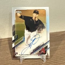 2021 Topps Chrome Rookie Autographs Taylor Widener #RA-TW card